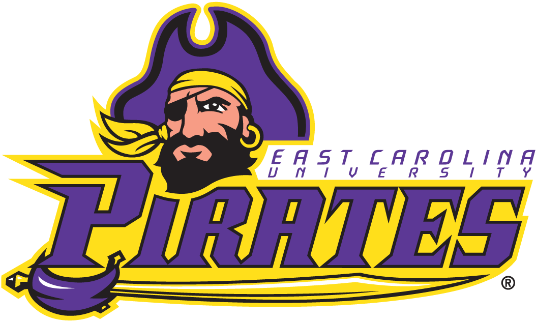 East Carolina Pirates 1999-2003 Primary Logo diy DTF decal sticker